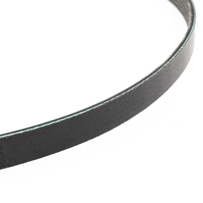 How does the flexibility of epdm rubber impact the installation process and overall performance of V-ribbed belts in automotive engines?